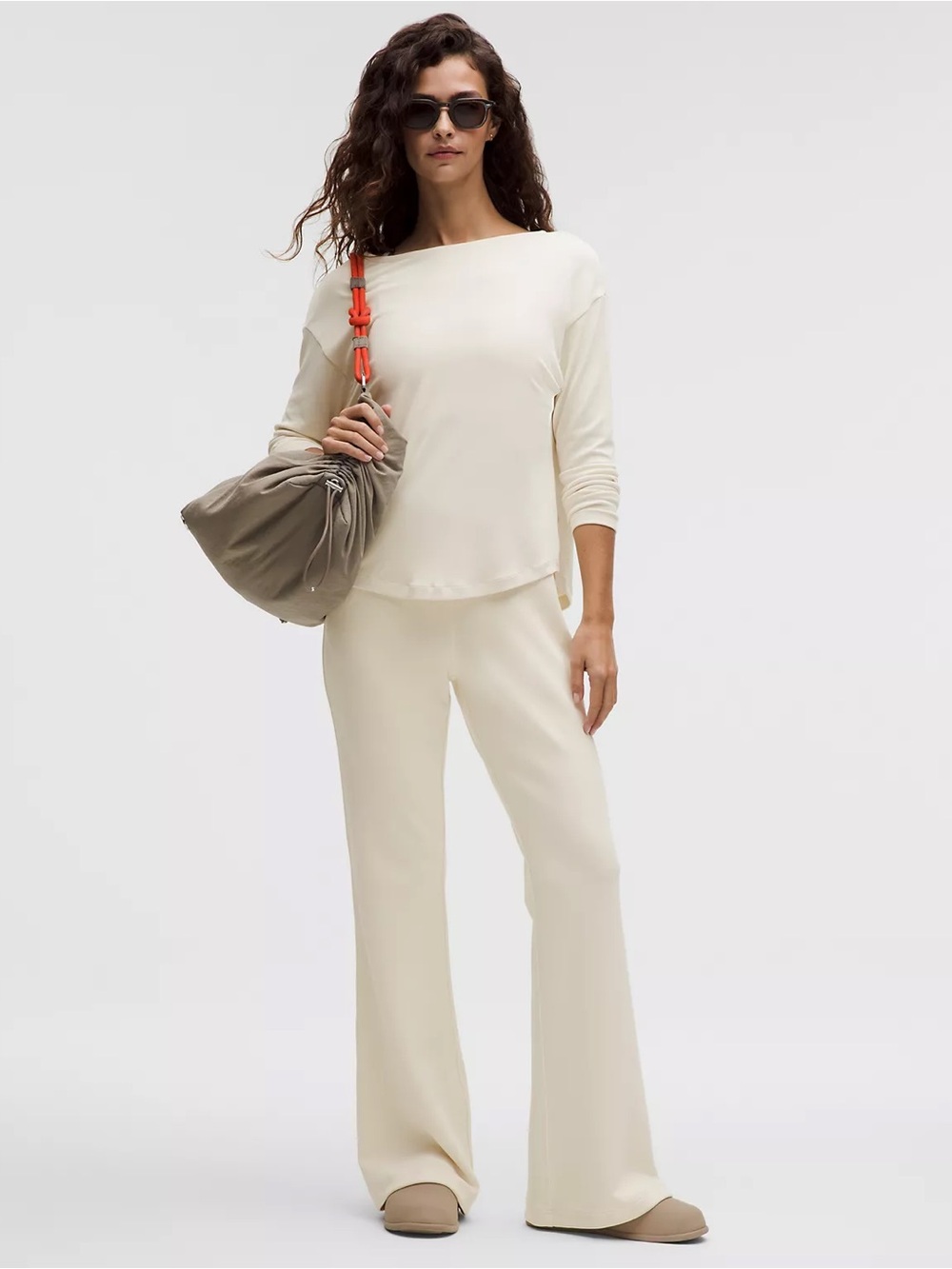 Lululemon Drapey Softstreme Boatneck Long-Sleeve Shirt - Picture 1 of 6